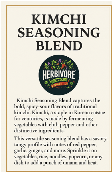 Kimchi Seasoning Blend