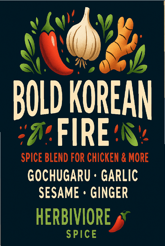 Bold Korean Fire Spice Mix