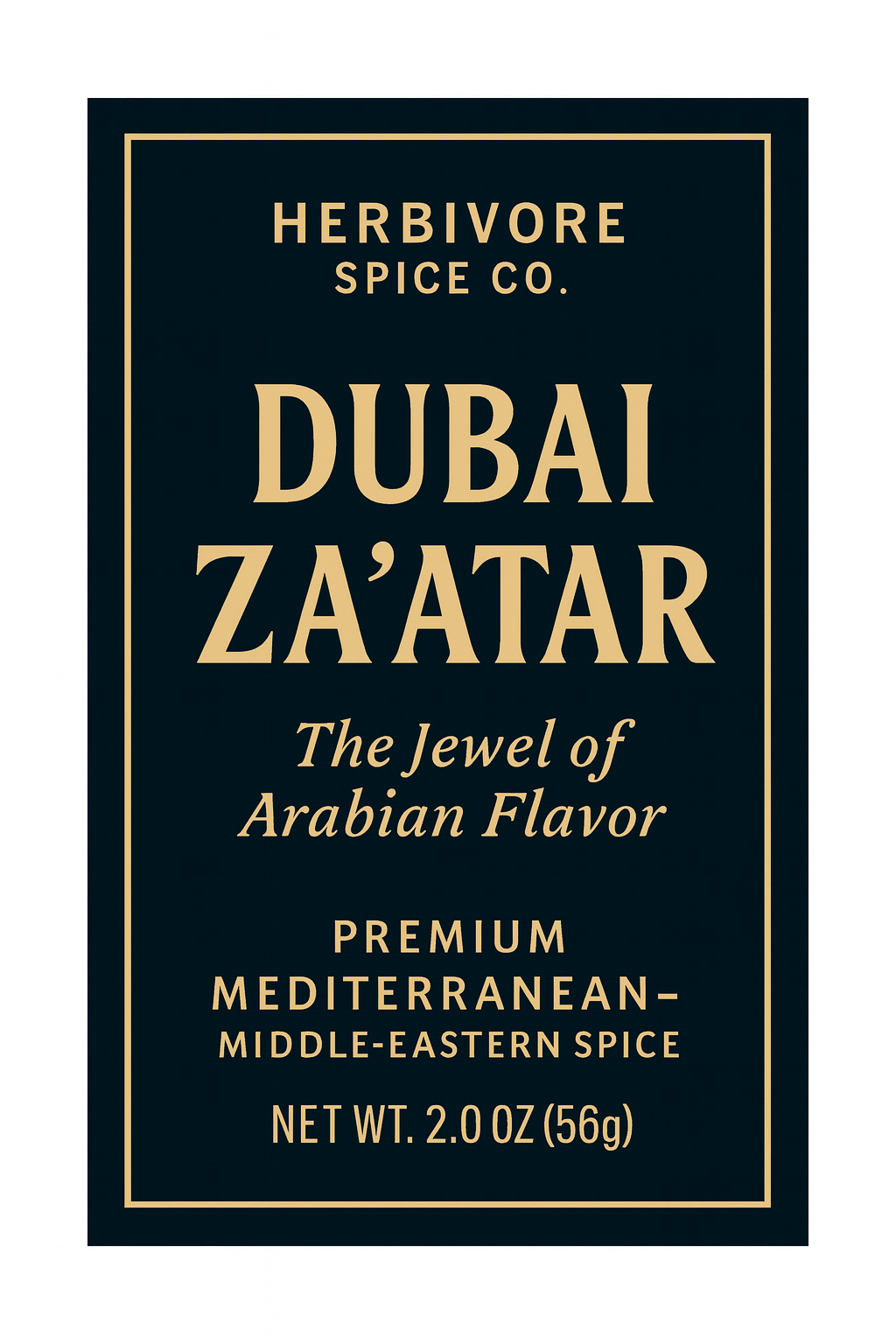 Dubai Za’atar Spice
